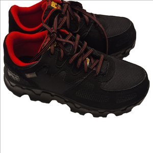 Timberland PRO Black and Red Work Shoes